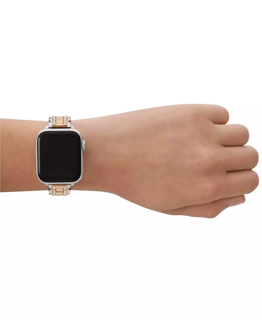 Kate Spade Women's two-tone stainless steel band for apple watch, 38,40,41,42,44,45,49mm 5