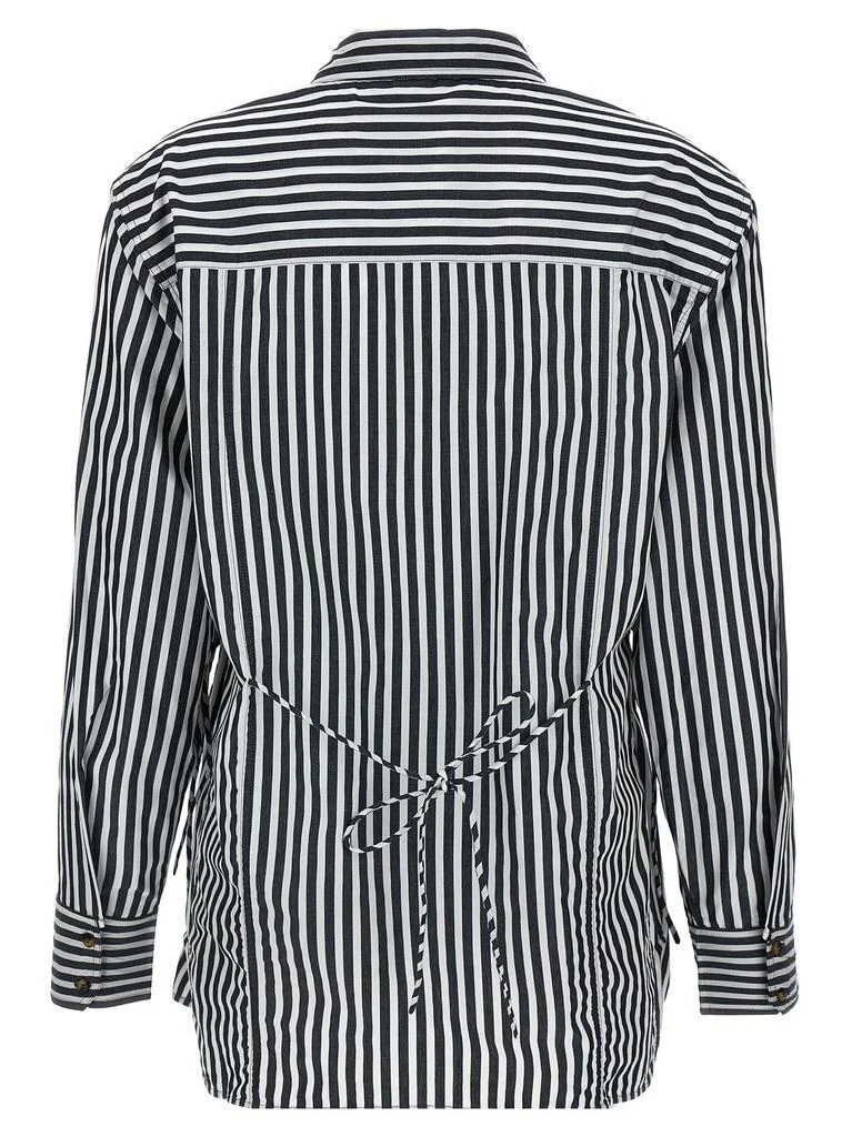 Ganni Ganni Striped Long-Sleeved Shirt 2