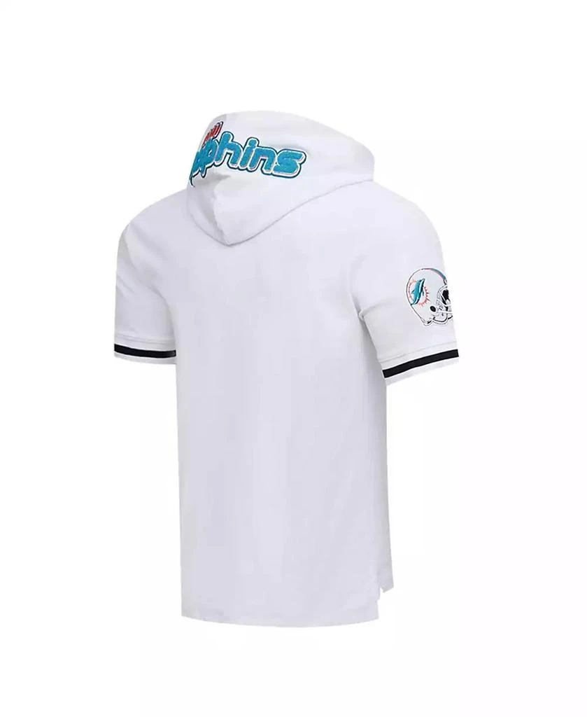 Pro Standard Men's Tyreek Hill White Miami Dolphins Player Name and Number Hoodie T-shirt 2