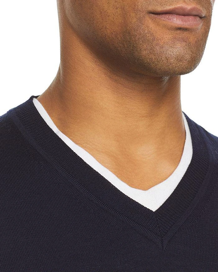 The Men's Store at Bloomingdale's V-Neck Merino Sweater - Exclusive 5