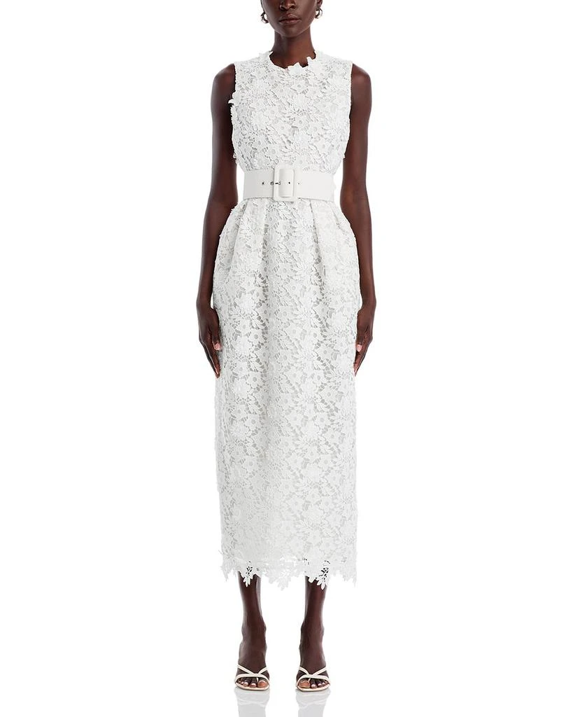 Safiyaa Alani Lace Midi Dress 7