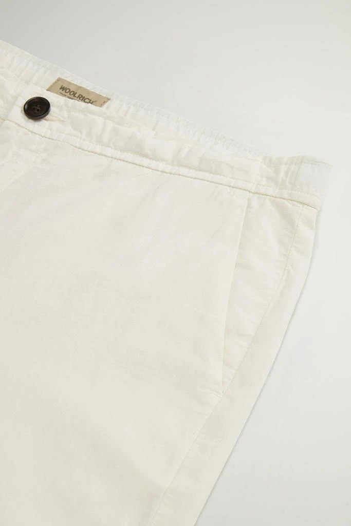 Woolrich Garment-Dyed Cotton- and Linen-Blend Pants - Men - Blue 6