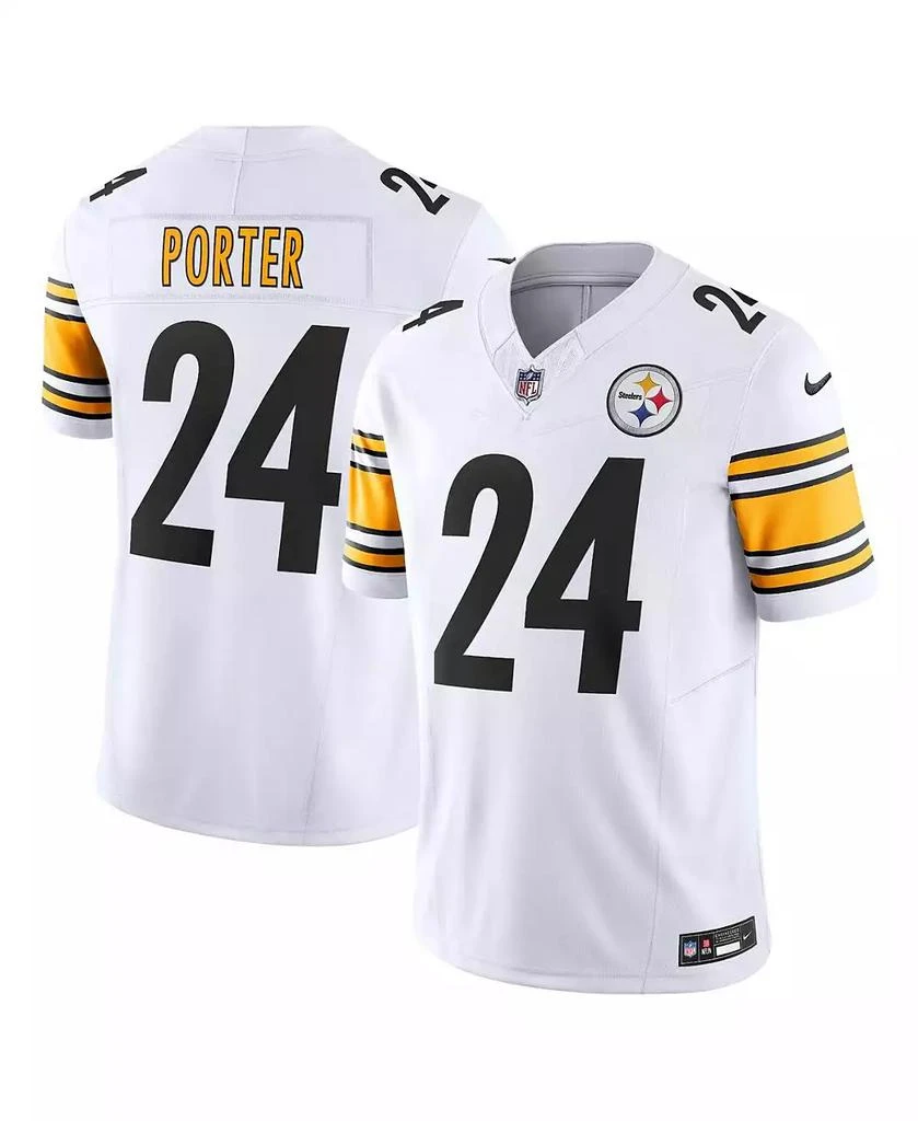 NIKE Men's Joey Porter Jr. White Pittsburgh Steelers Vapor F.U.S.E. Limited Jersey 1