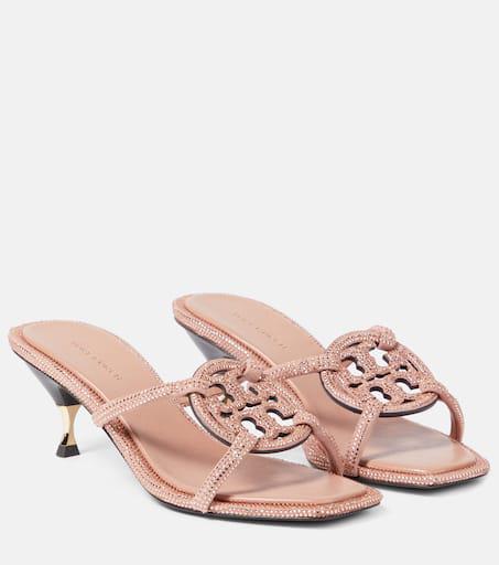 【送料 関税込】Tory Burch Geo Bombe Miller suede sandals Tory Burch Geo Bombe Miller suede sandals - Sandals