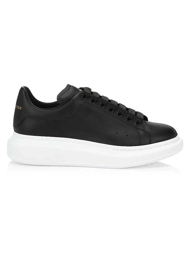 Alexander McQueen Oversized Leather Platform Sneakers 1