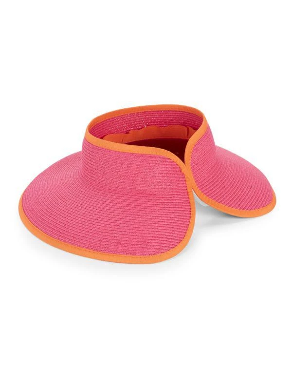 San Diego Hat Company Contrast Roll-Up Visor 3
