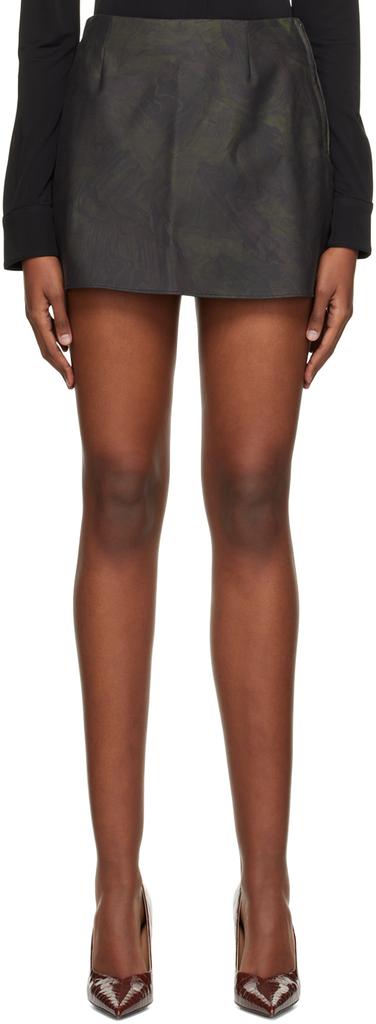 Puppets and Puppets Black Thermochromic Mini Skirt