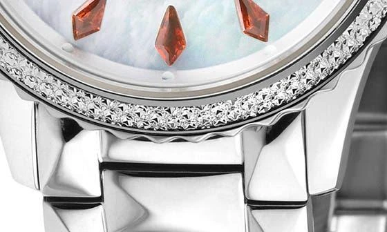 GV2 Siena Swiss Quartz Diamond Embellished Bracelet Watch - 0.02ct, 38mm 4