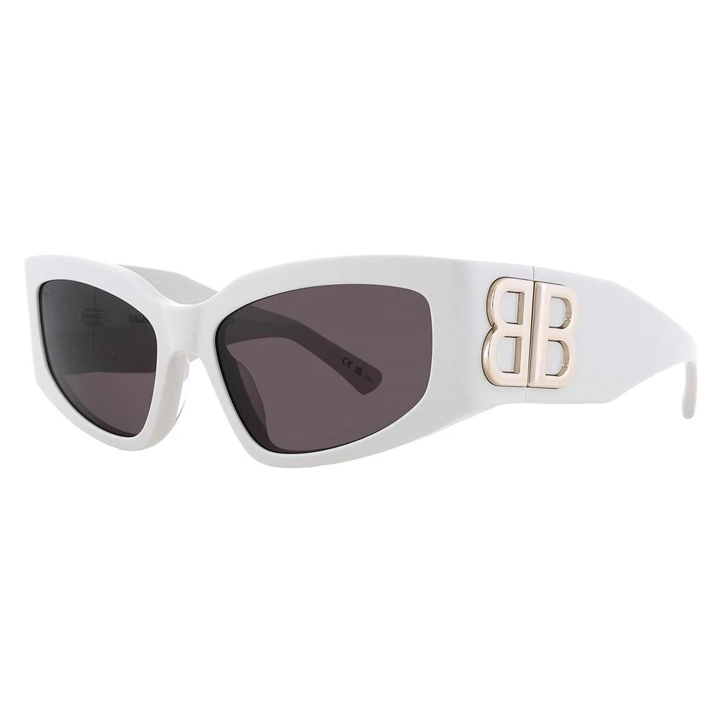 NEW BALENCIAGA BB0321S 010 SUNGLASSES IVORY WOMEN CAT EYE EYEWEAR BALENCIAGA NEW BALENCIAGA BB0321S 010 IVORY WOMEN CAT EYE SUNGLASSES  main image 3