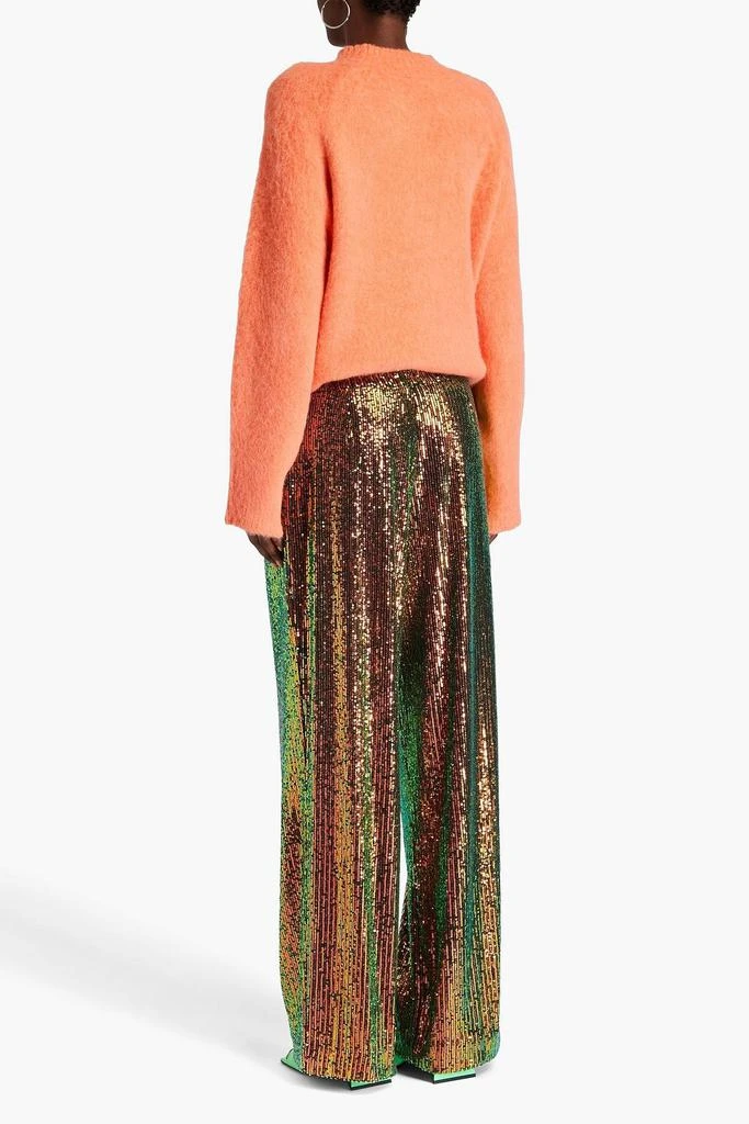 Stine Goya Jesabelle sequined mesh wide-leg pants 3