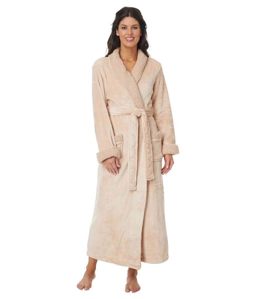 Natori Plush Sherpa Robe 52" 1