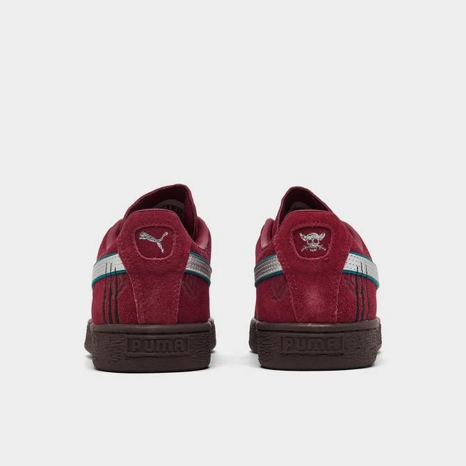 Puma Big Kids' Puma x One Piece Suede Red Hair Pirates Casual Shoes 4