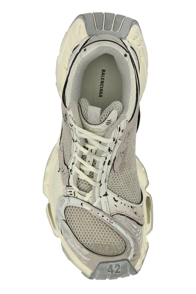 Balenciaga Multicolor synthetic leather and mesh Stapler sneakers 4