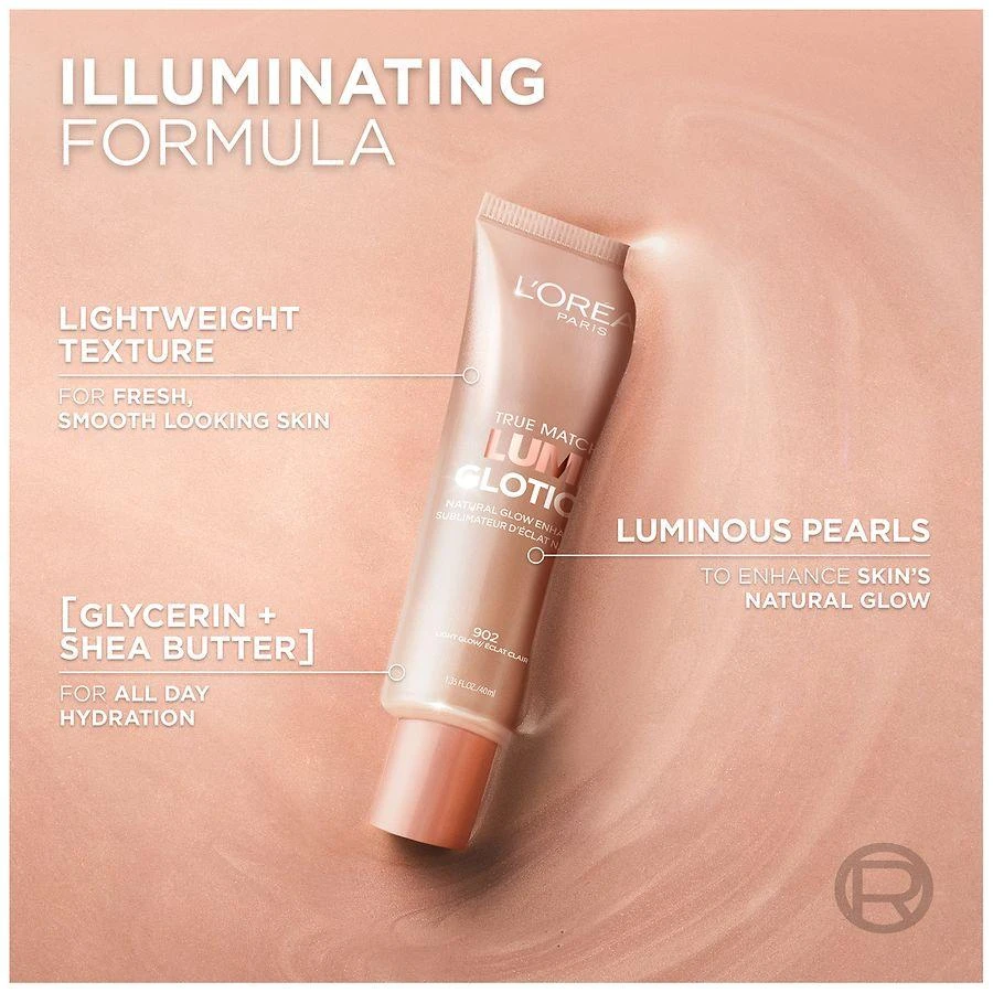 L'Oreal Paris Glotion, Natural Glow Enhancer, Illuminator Highlighter Bronzing Drops 7
