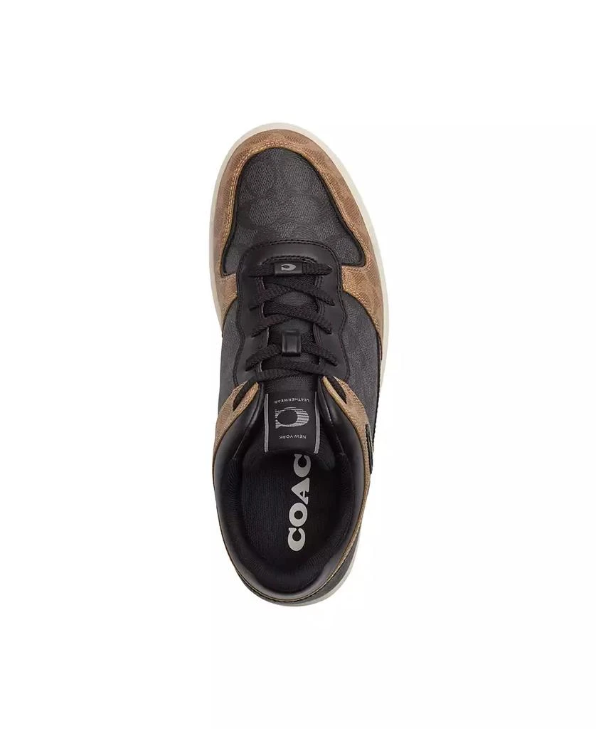 Coach Men's C201 Mixed Signature Lace Up Sneaker 2