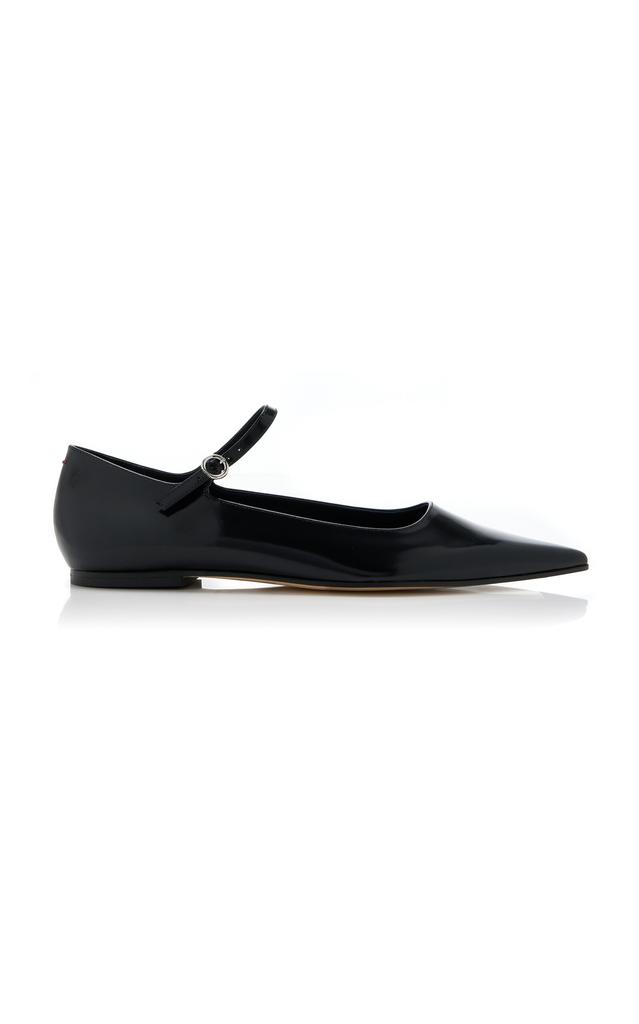 Aeyde Aeyde - Cleo Leather Flats - Black - IT 39.5 - Moda Operandi