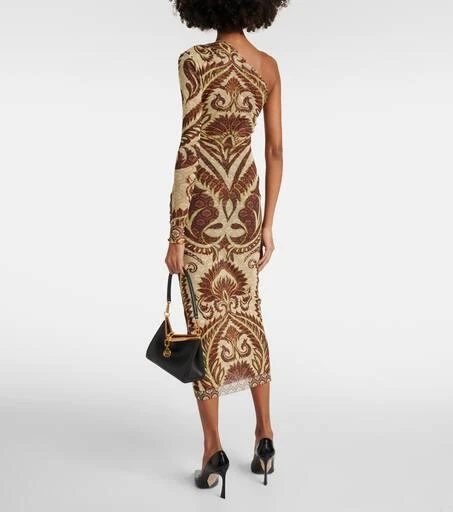 ETRO One-shoulder printed midi dress 3