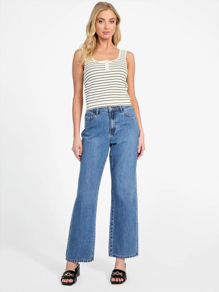 Guess Factory Selina High-Rise Straight Jeans 2
