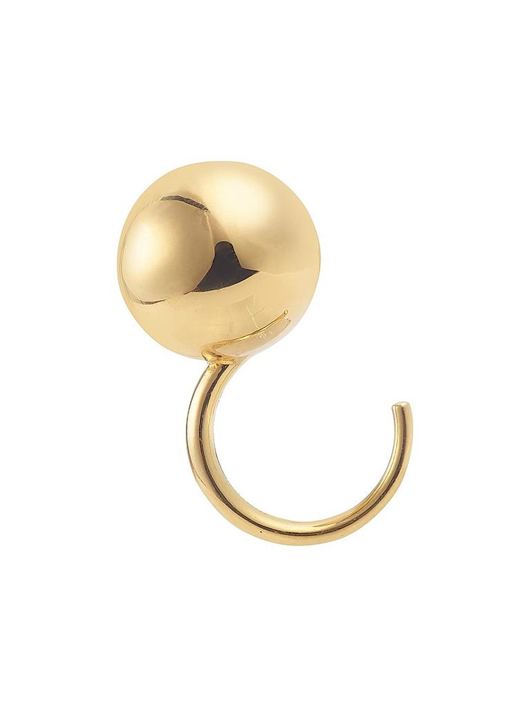 Lauren Rubinski 14K Yellow Gold Ball Ring