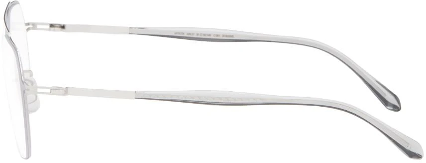 Mykita Silver Arlo Glasses 3