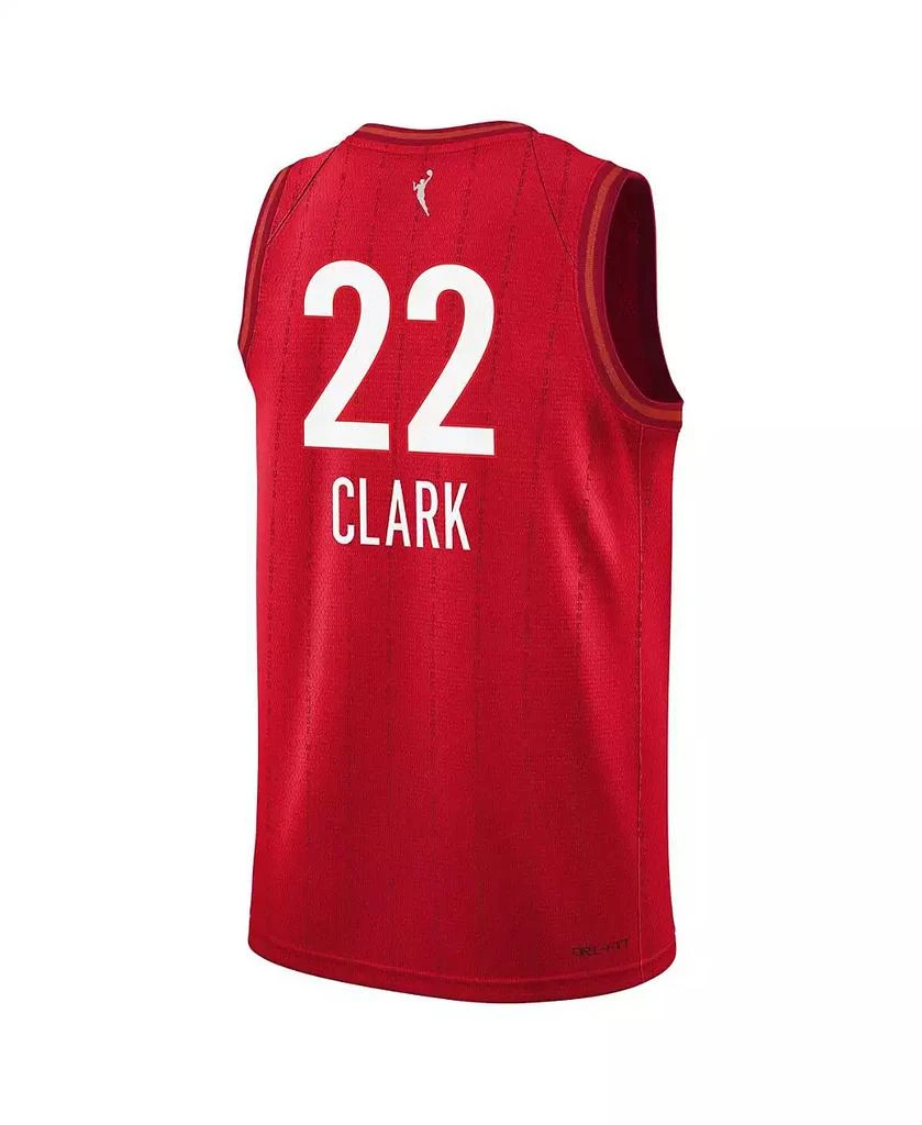 NIKE Big Boys and Girls Caitlin Clark Red Indiana Fever 2024 WNBA Draft Rebel Edition Victory Player Jersey 2