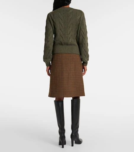 Loro Piana Napier cable-knit cashmere sweater 3