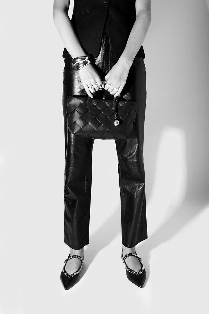 Rebecca Minkoff Frankie Woven Mini Tote 5