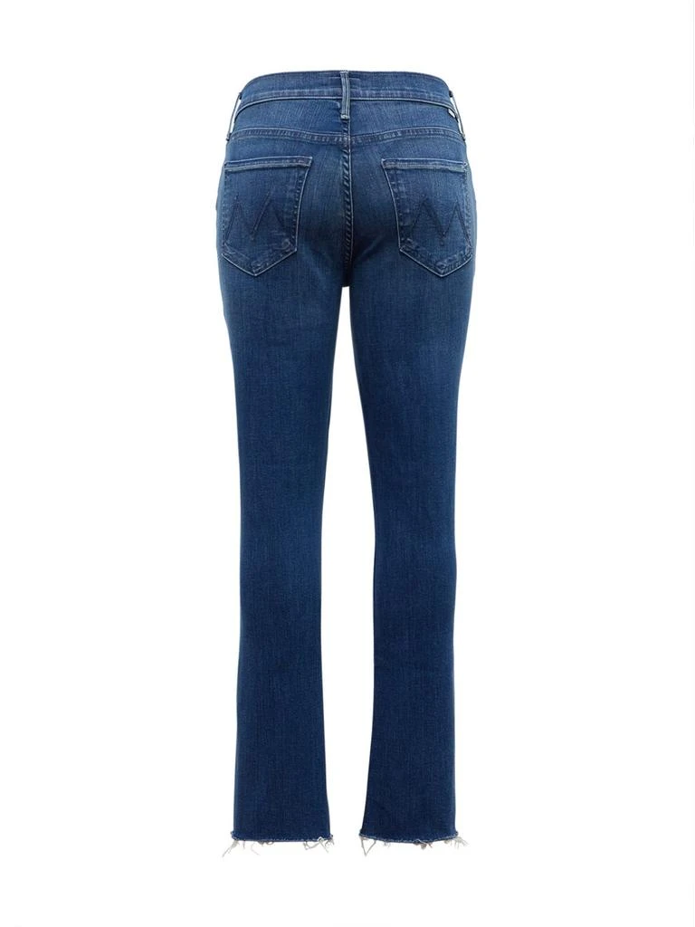 MOTHER Mother The Mid Rise Dazzler Ankle Fray Jeans 2