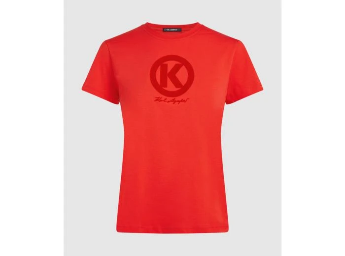 Karl Lagerfeld Paris FLOCK K T-SHIRT