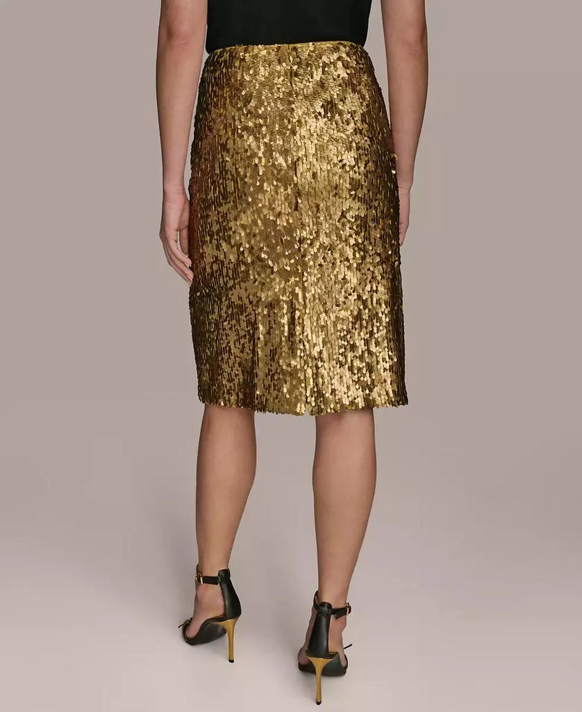 Donna Karan Women's Sequin Embellished Pencil Skirt 2