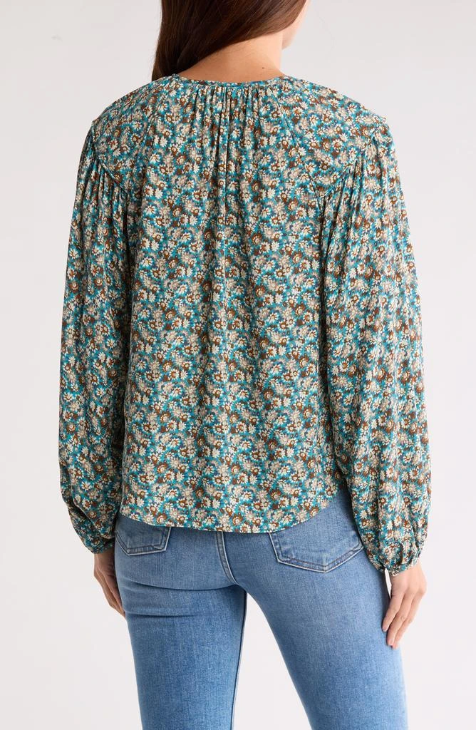 Joie Jenny Floral Balloon Sleeve Top 2