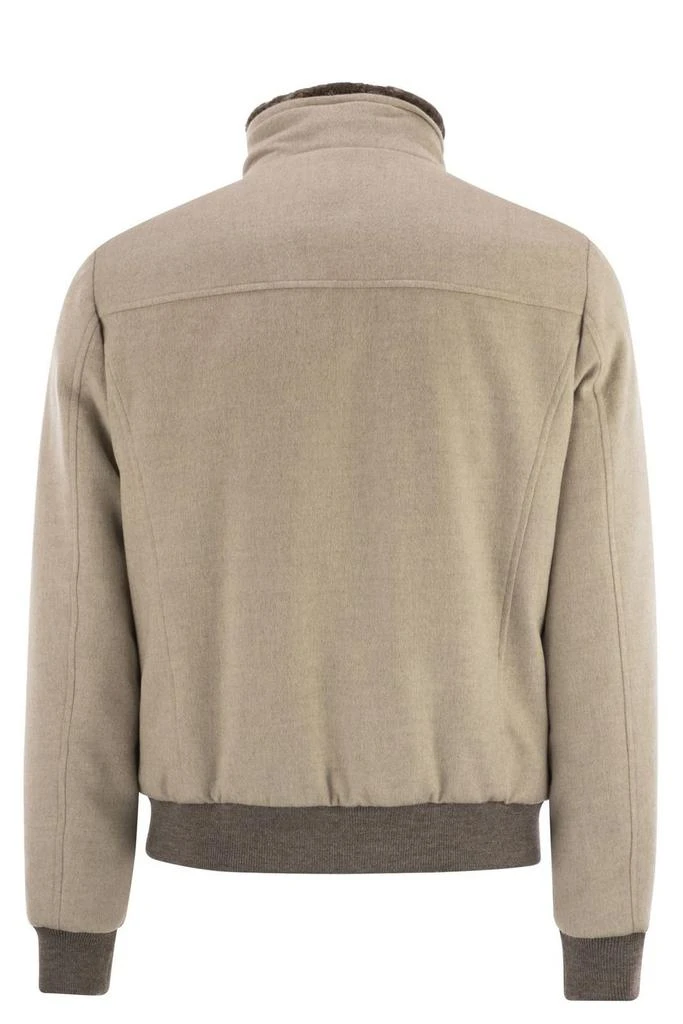 MOORER Moorer Hybrid Padded Bomber Jacket 2