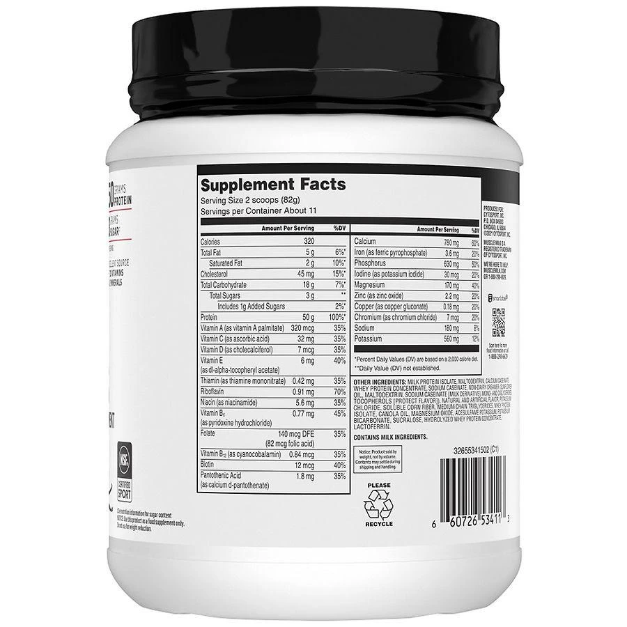 Muscle Milk Pro Series Protein Powder Vanilla 2