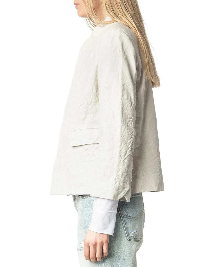 ZADIG & VOLTAIRE Veryn Cuir Froisse Leather Jacket 4
