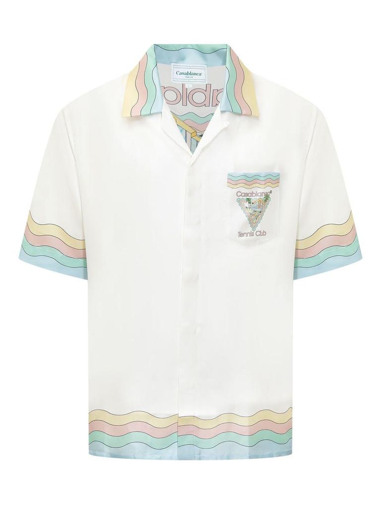 Casablanca Casablanca Shirt With Cuban Collar