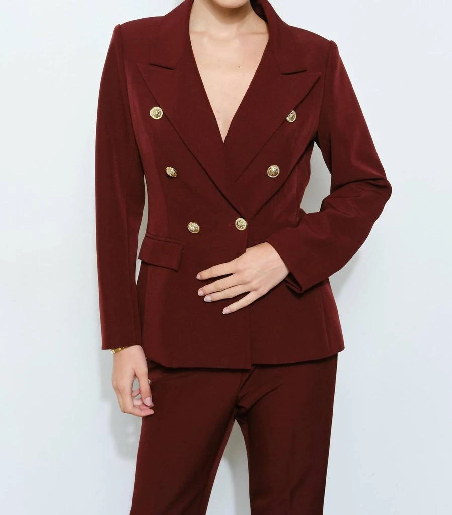 INA Fashion Ina Fashion - Finny Button Tailored Blazer