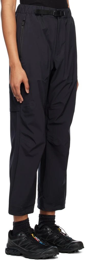 Snow Peak Black 3 Layer Rain Trousers 2