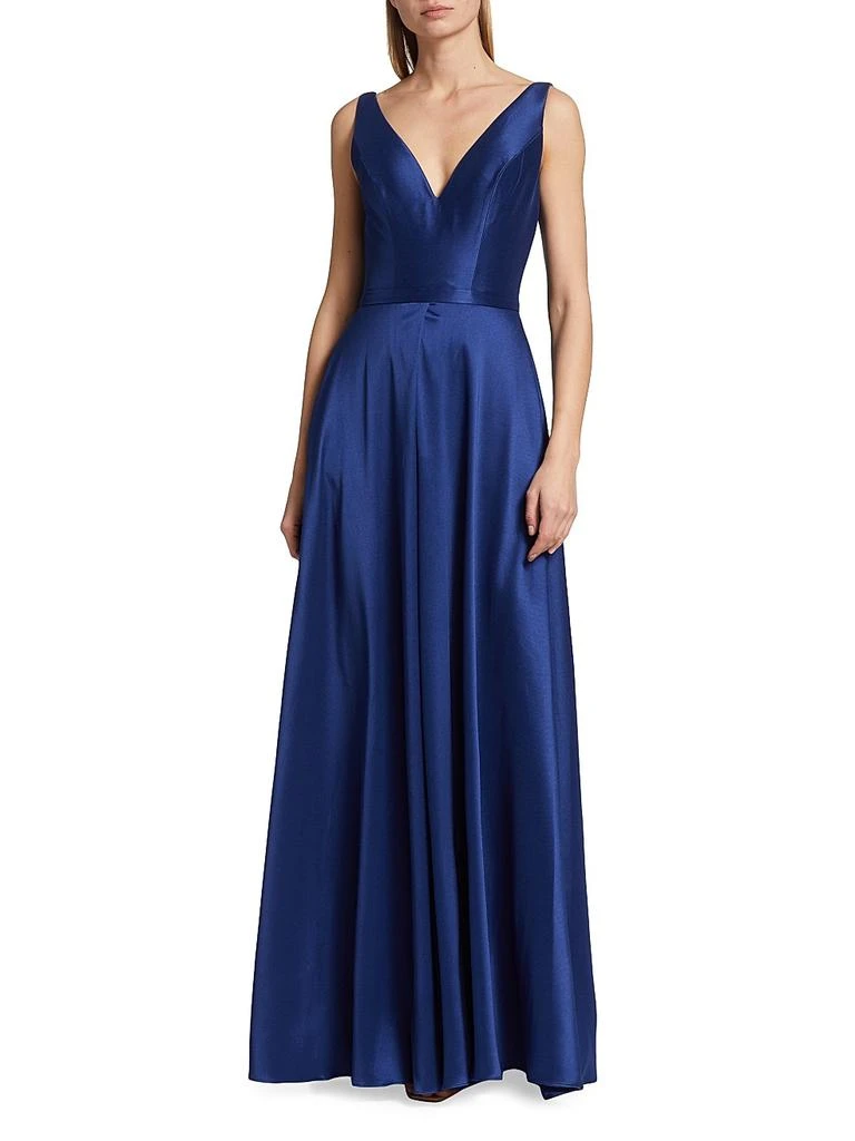 Vera Wang Bride Satin Sleeveless Gown 2