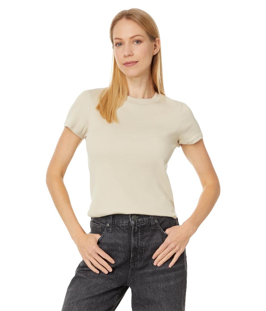 Madewell Kathleen Top- Unitedtex Stretch Satin Cabernet SM