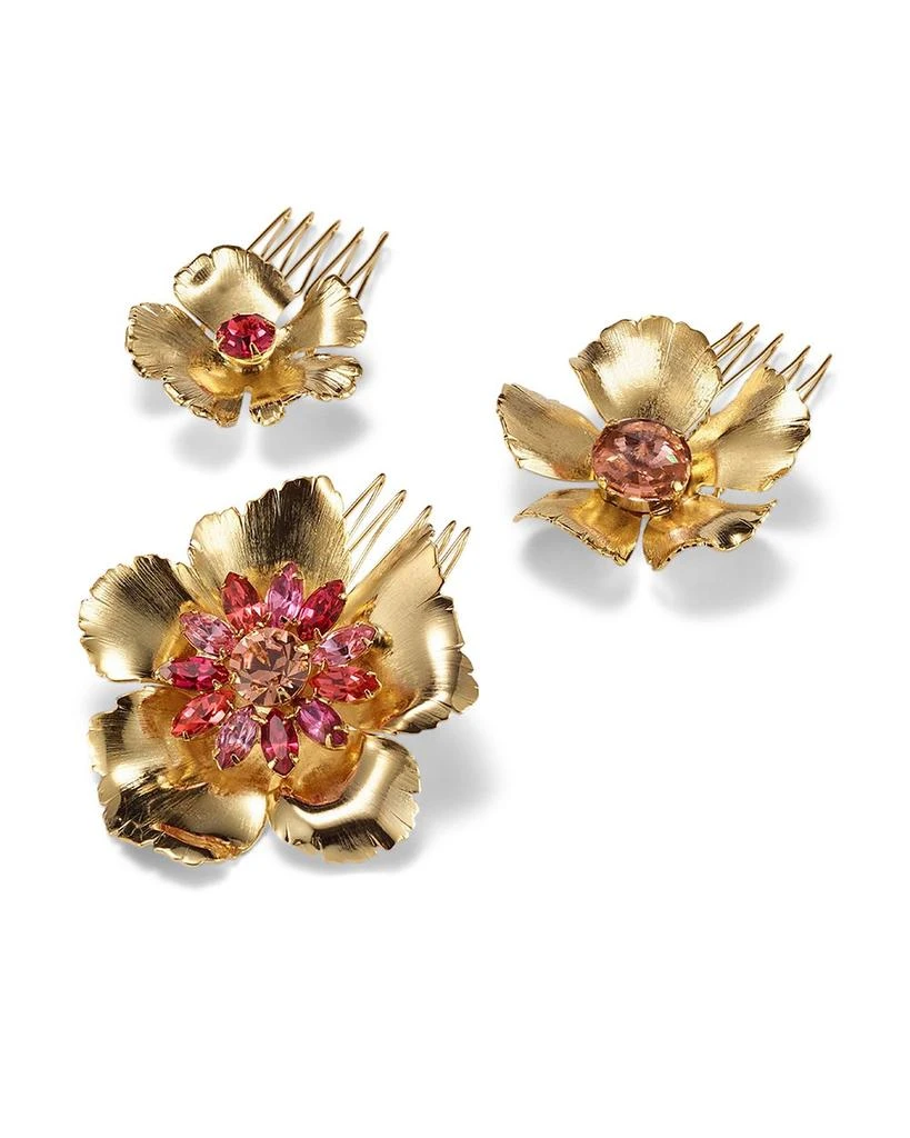 LELET NY Eden Crystal Hair Comb Set 1