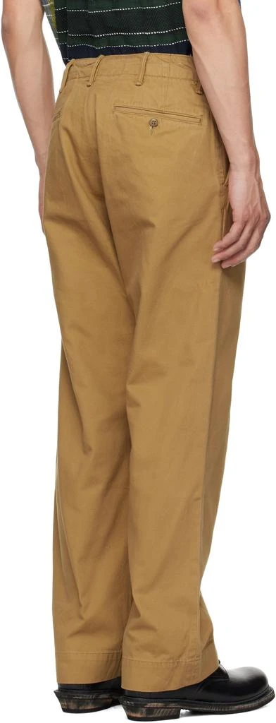 RRL Tan Field Chino Trousers 3