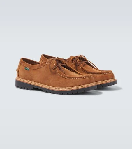 Ralph Lauren Jett suede slip-on shoes 5