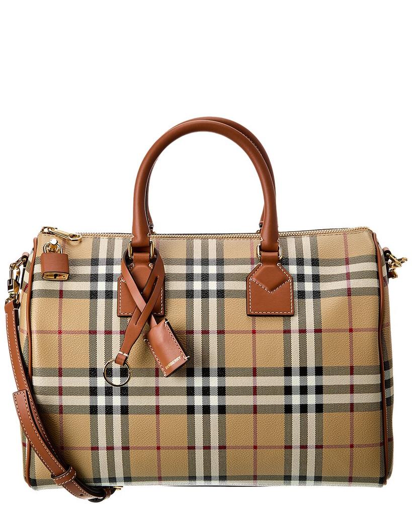 Burberry Mini Peg Duffle Handbag - Travel Bags - BeyondStyle