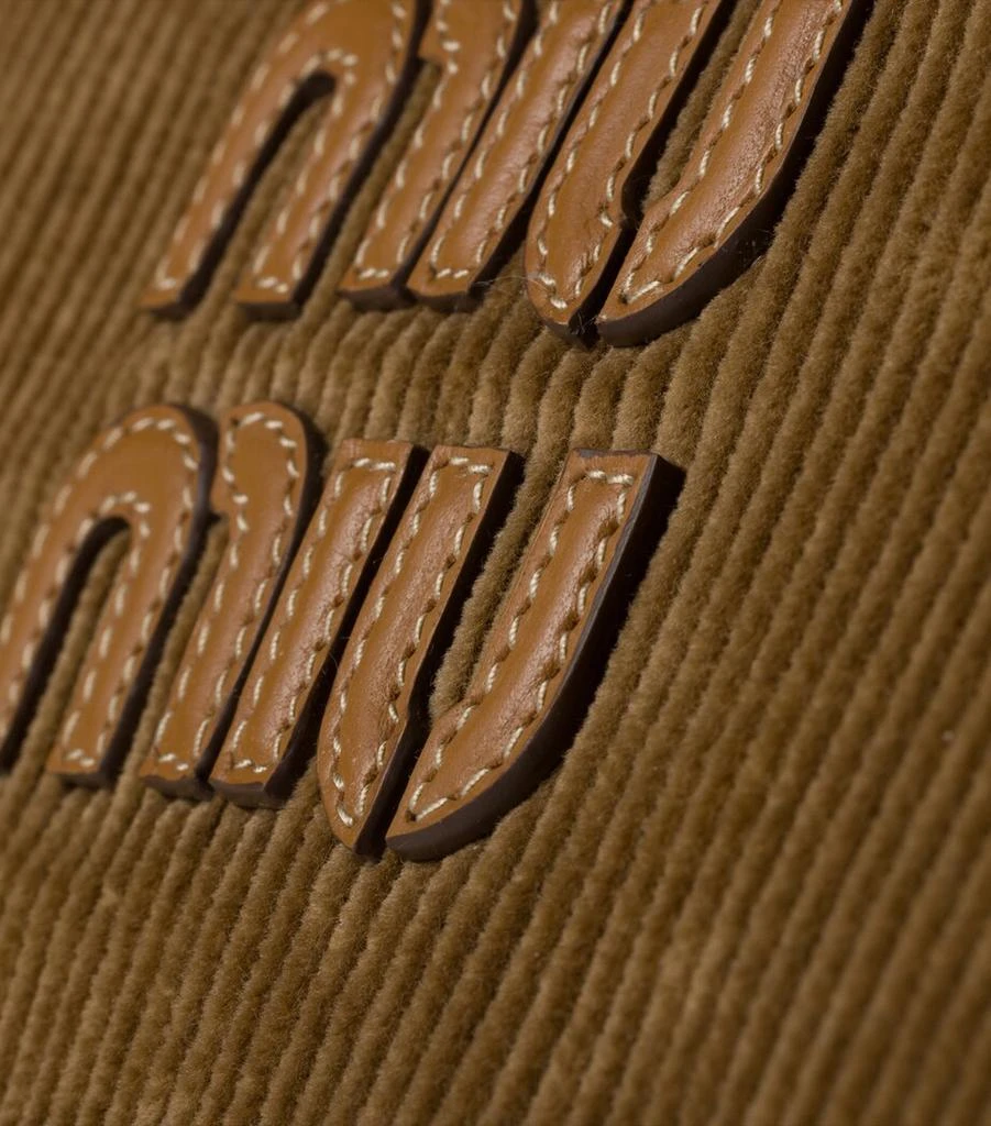 Miu Miu Large Corduroy Ivy Tote Bag 5