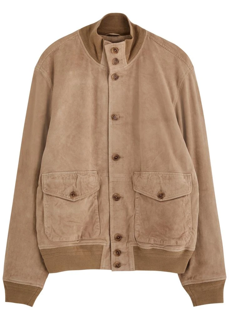 Ralph Lauren Panelled suede jacket 1