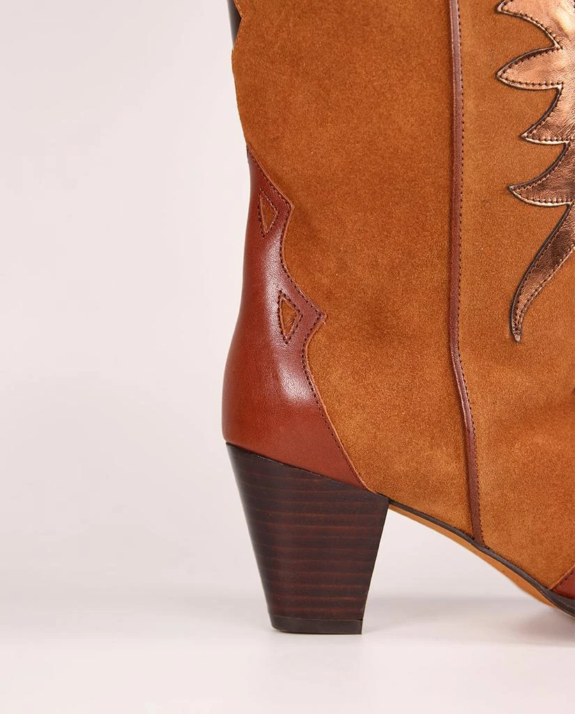 Toral Bottes Amelie Caramel & Bronze 8