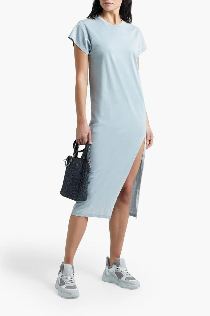 IRO Elisha split-front cotton-jersey midi dress 4