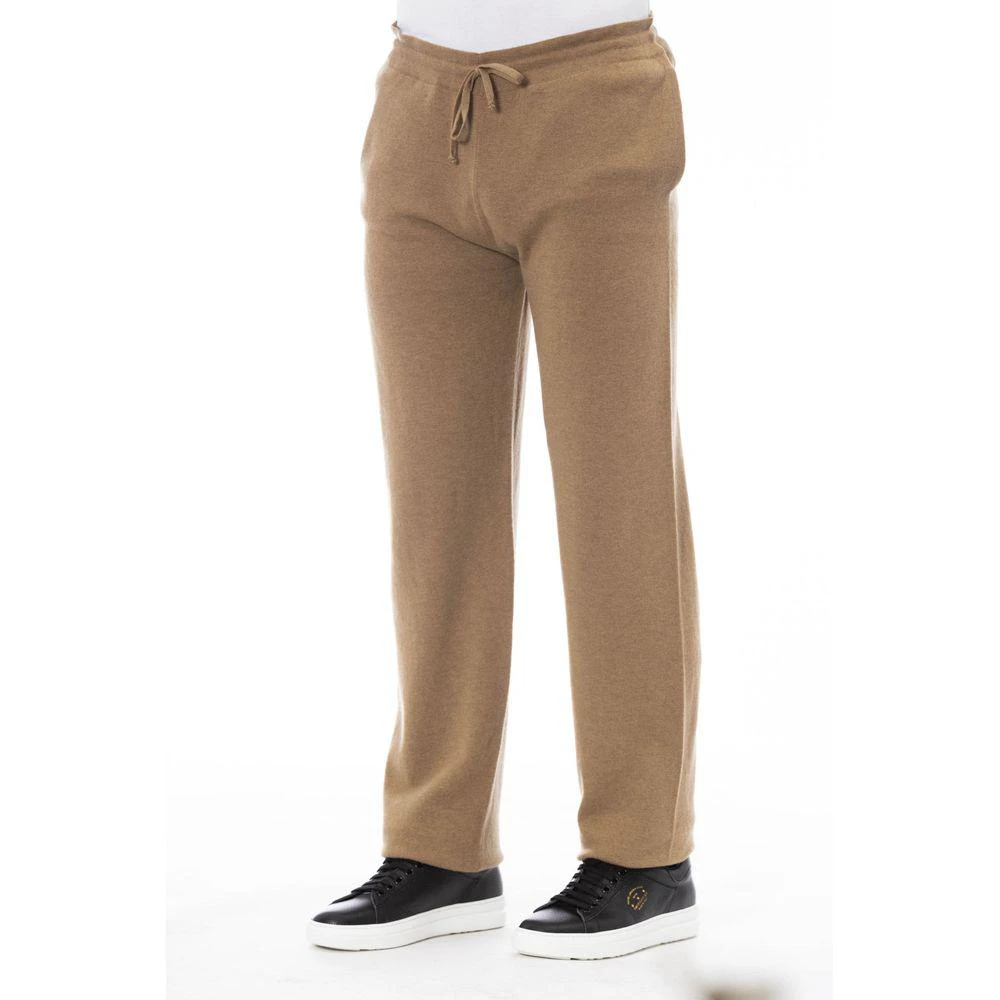 ALPHA STUDIO Alpha Studio Elegant  Drawstring Men's Trousers 2