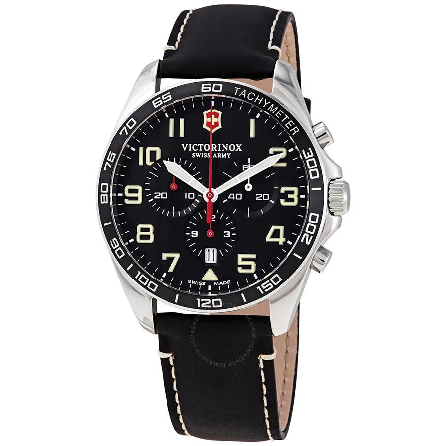 Victorinox Fieldforce Chronograph Quartz Black Dial Men's Watch 241852 1