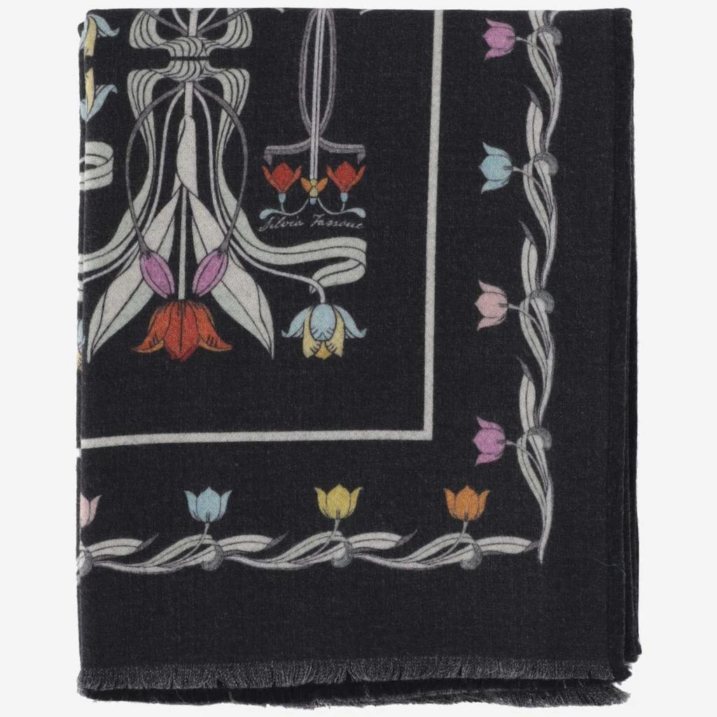 Franco Ferrari Franco Ferrari Pancake Printed Scarf 1